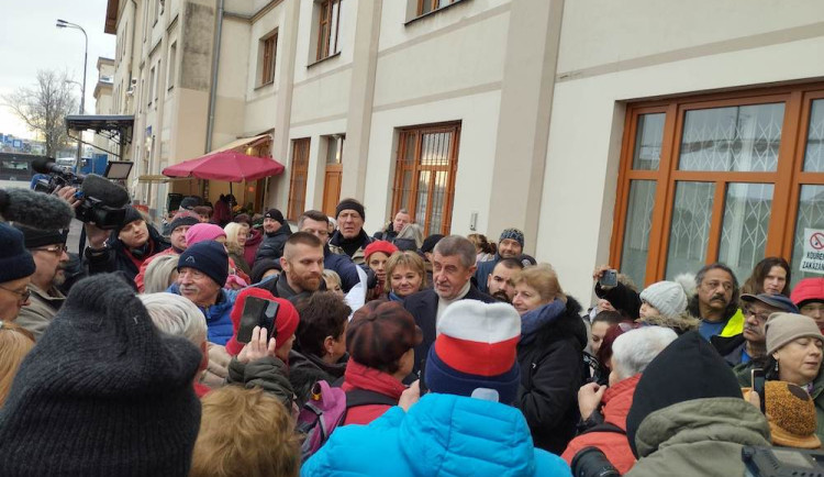 Andrej Babiš v Liberci