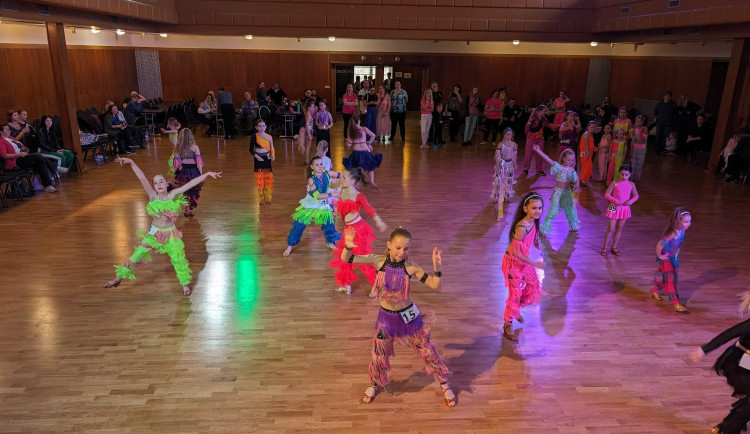 Taneční soutěž v libereckém Koloseu