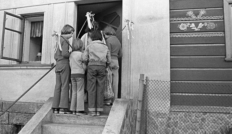 Koledníci v Liberci v roce 1979