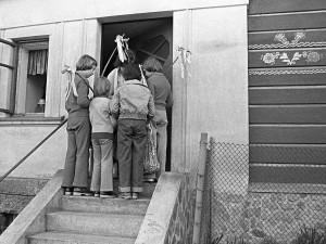 Koledníci v Liberci v roce 1979