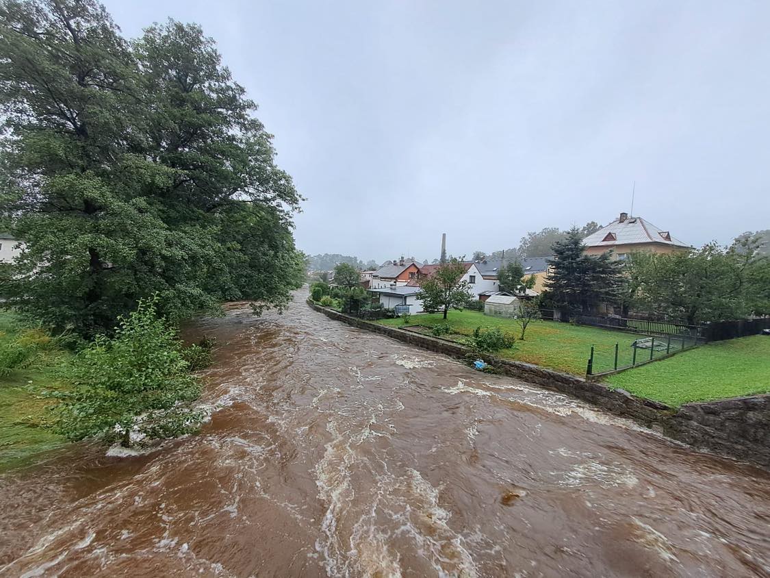 Povodňová situace v neděli