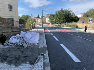 Rekonstrukce Sokolské ulice je u konce