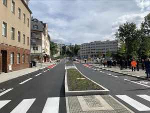 Rekonstrukce Sokolské ulice je u konce