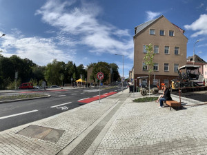 Rekonstrukce Sokolské ulice je u konce