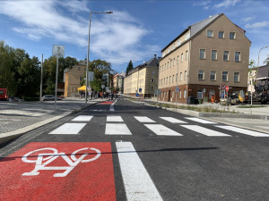 Rekonstrukce Sokolské ulice je u konce