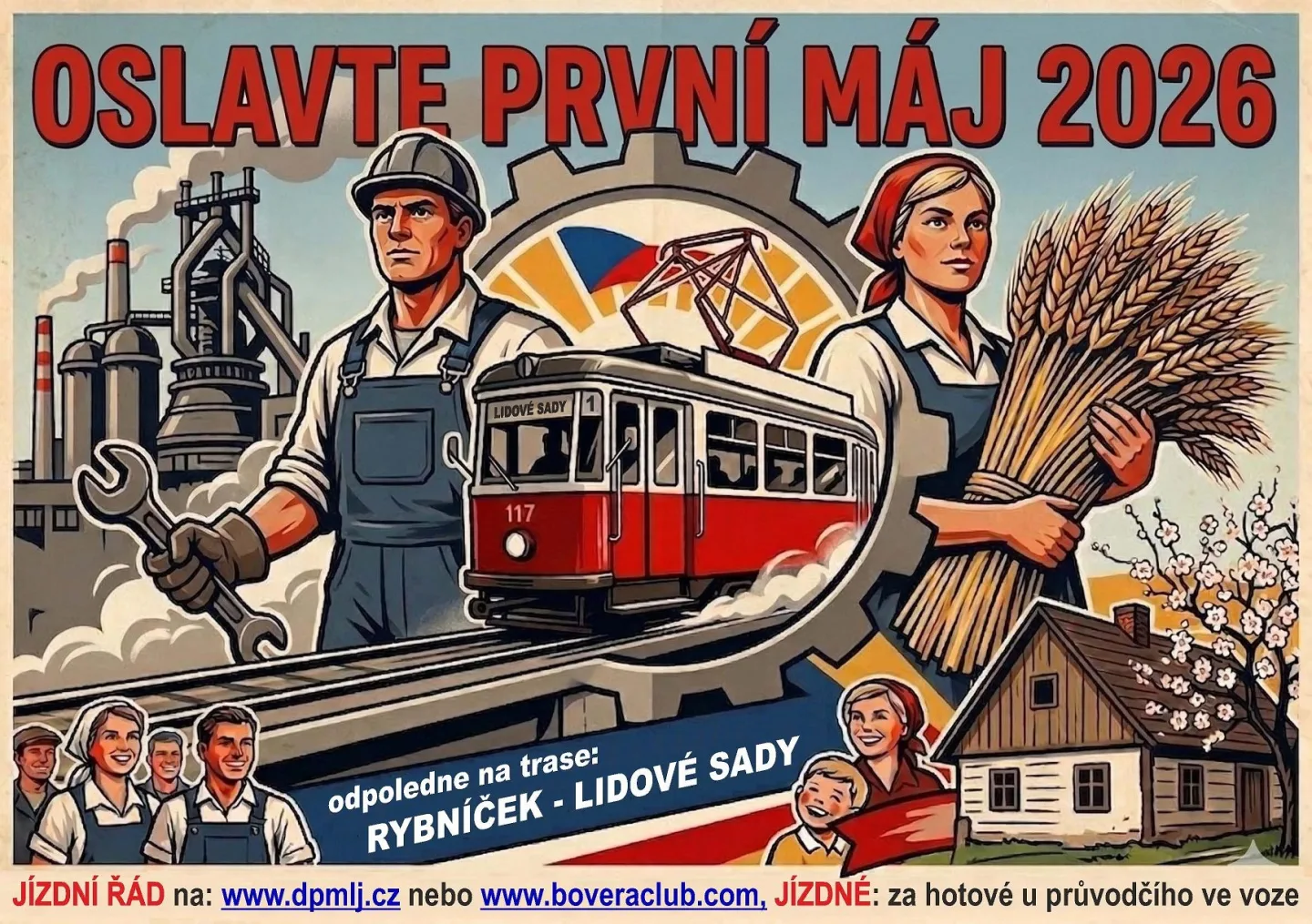 Nostalgické jízdy centrem města