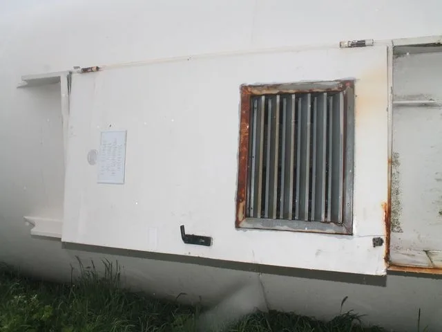 Vykradená větrná elektrárna