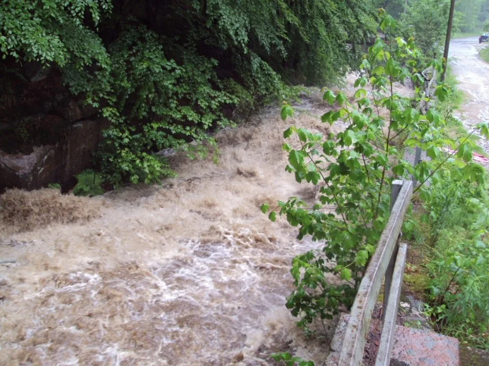 Černá Nisa v Kateřinkách v neděli po obědě
