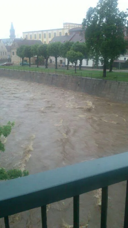Předměstí Frýdlantu. Foto od čtenáře Liberecké drbny