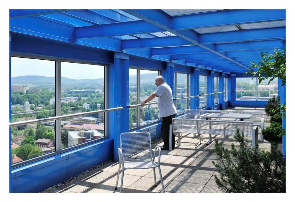 Vyhlídka na Krajském úřadě. Foto: Kraj-lbc.cz
