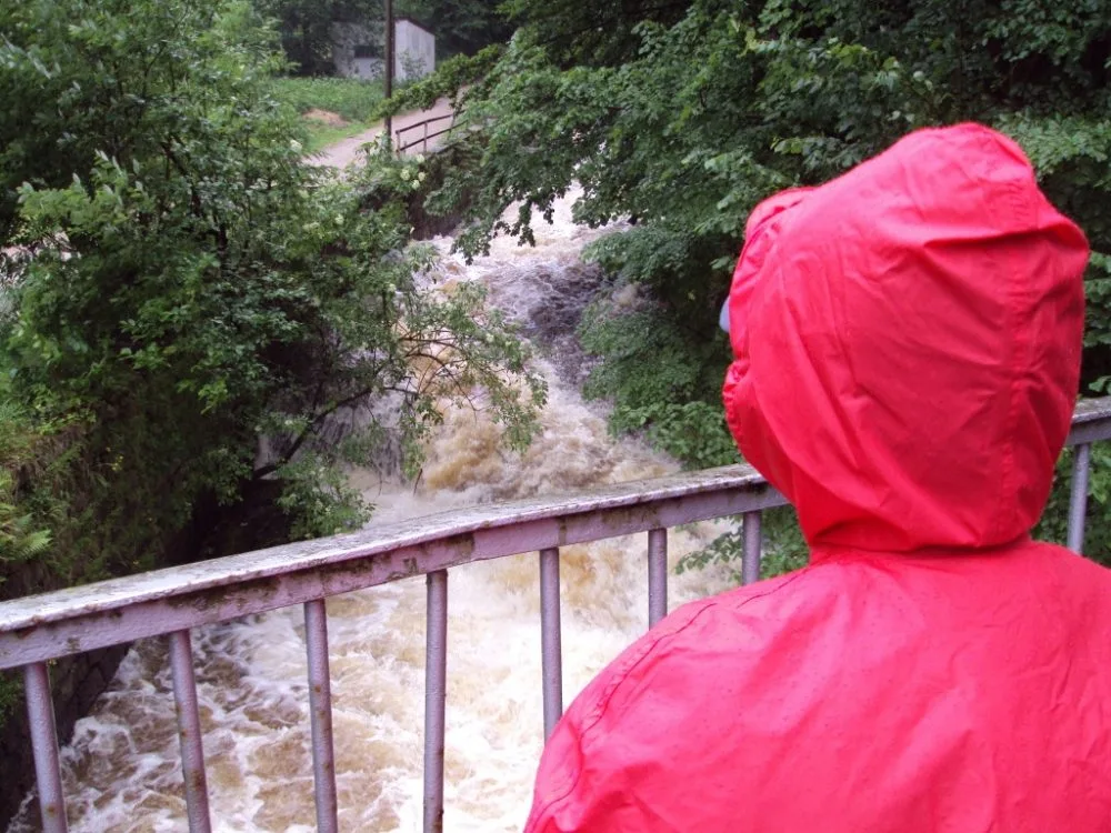 Černá Nisa v Kateřinkách dopoledne