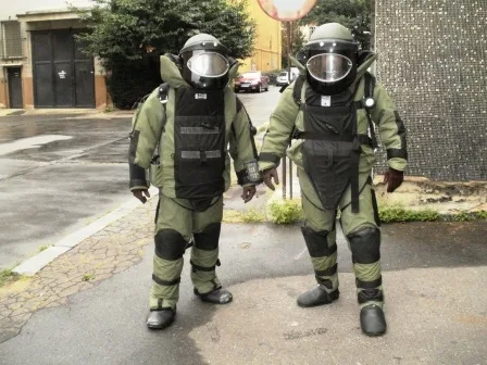 Pyrotechnik. Ilustrační foto: Policie ČR