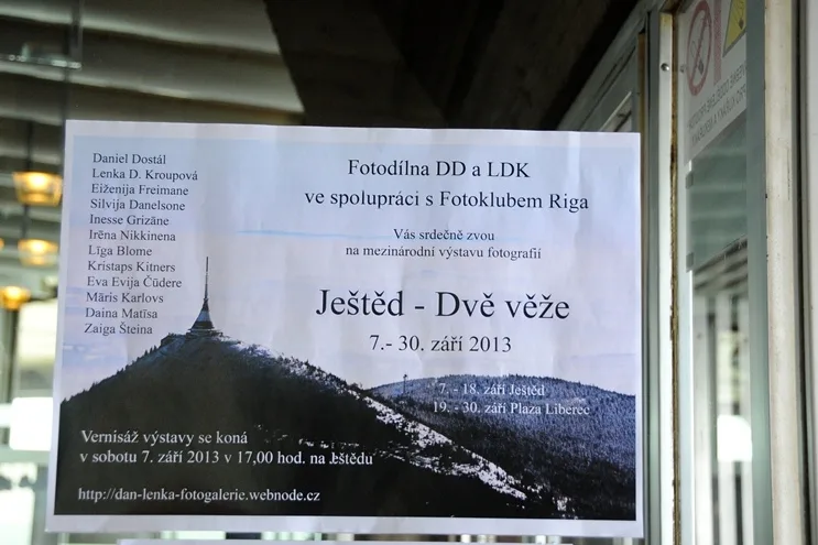 Výstava na Ještědu. Foto: MML