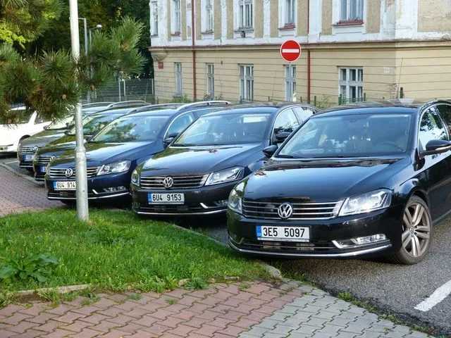 Passaty před páteční akcí. Foto: Policie ČR