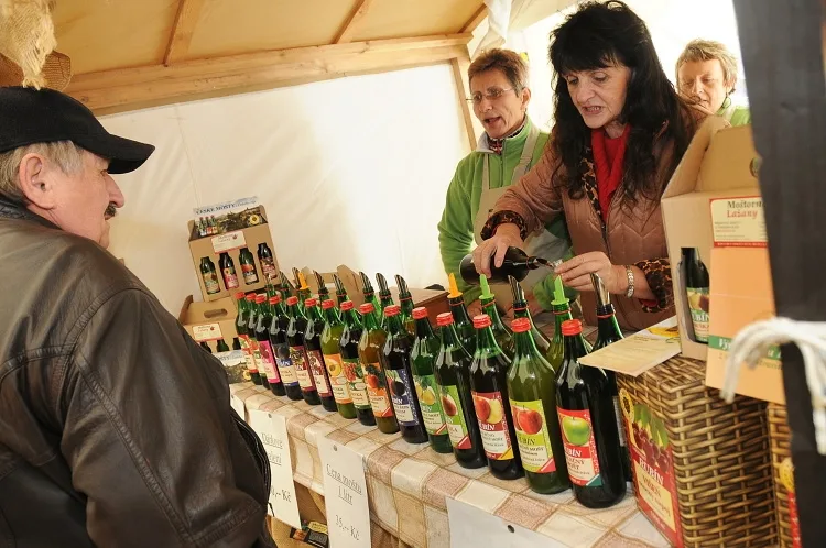 Tradiční mošty z Lažan. Foto: MML/Jan Král