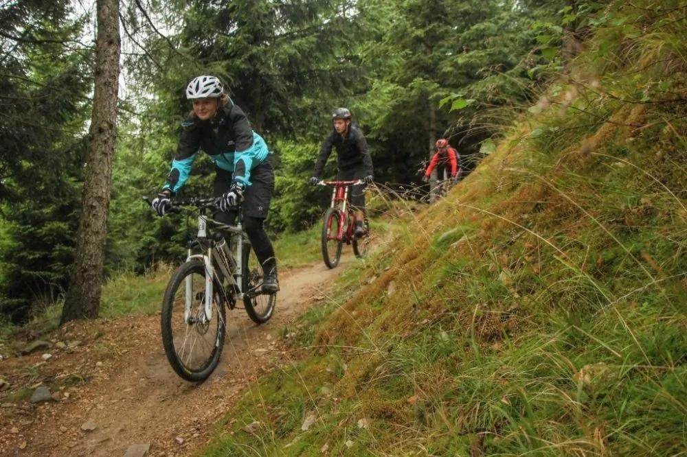 Singltrek. Foto: Singltrek centrum