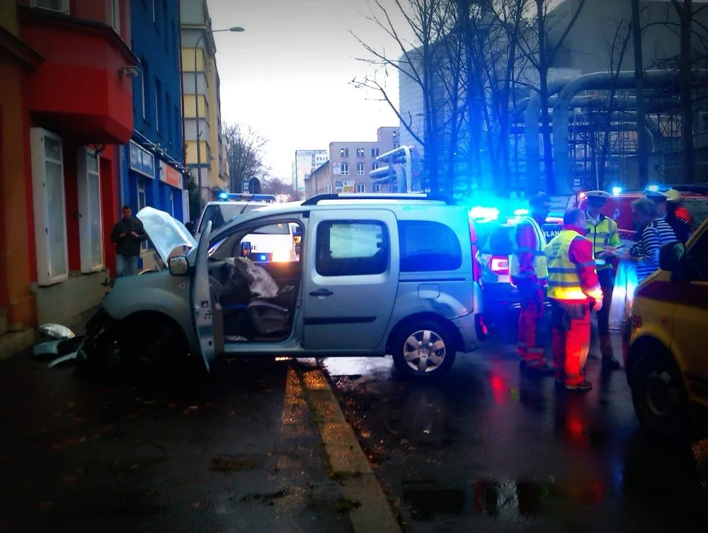 Nehoda u teplárny