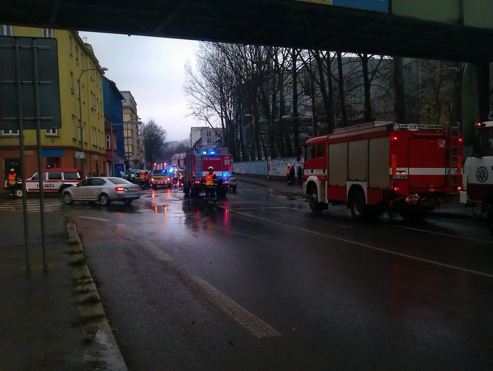 Nehoda u teplárny