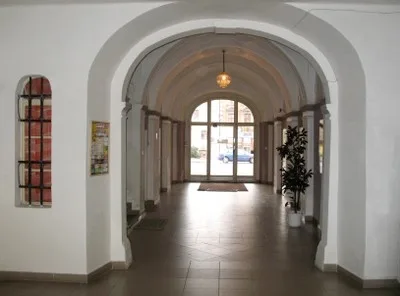 Vestibul Appeltova domu. Foto: SPŠ Stavební