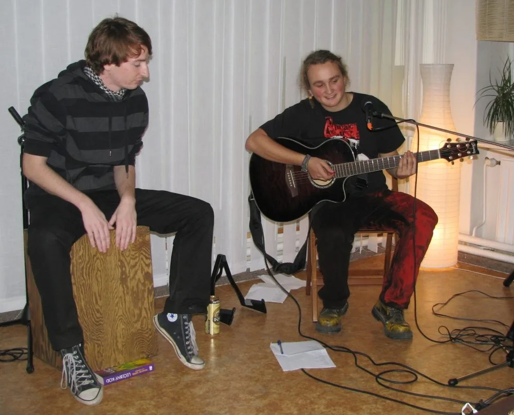 Koncert libereckého kytaristy a zpěváka Honzy Šolce.