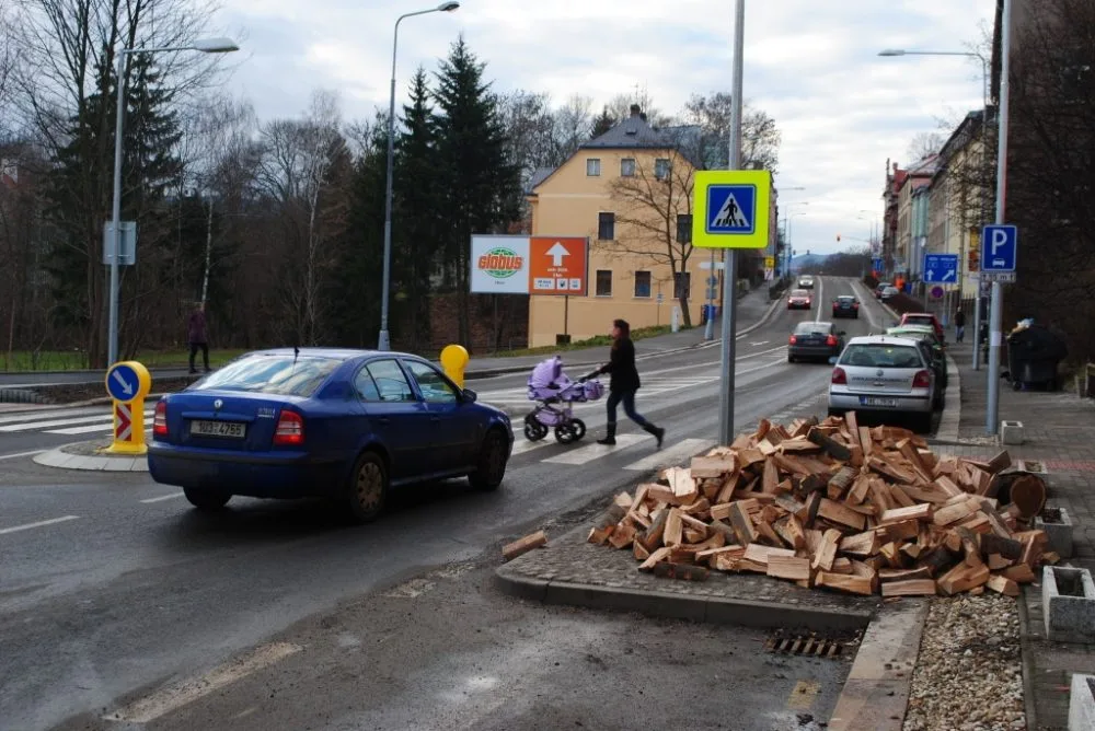 Křižovatka u Ambiente
