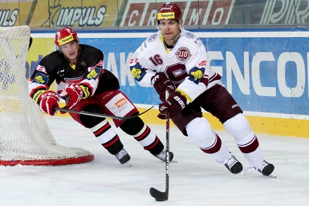 Petr Gřegořek v akci. Foto: HC Sparta Praha