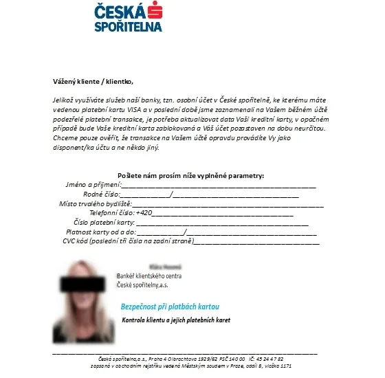 Podvodný mail. Foto: Hoax.xz