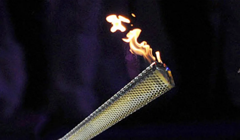 Olympijská pochodeň. Foto: Hlas Ruska