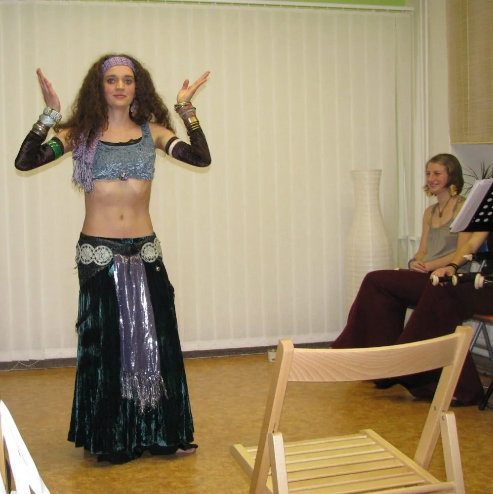 Tanečnice Lucie Slaninová