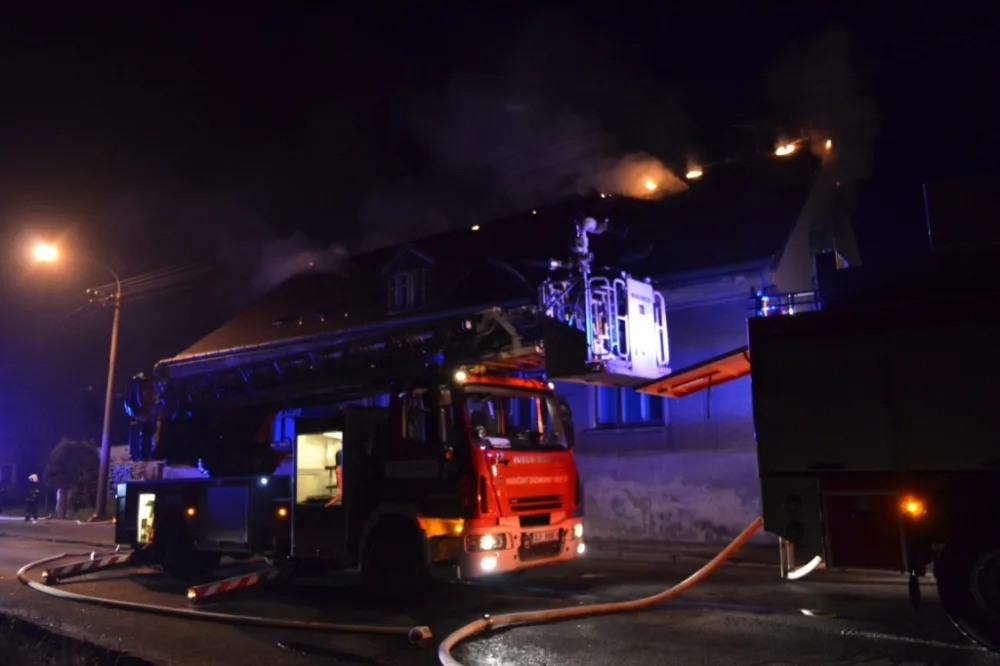 Poslední požár zaměstnal sedm jednotek hasičů. Foto: HZSLK