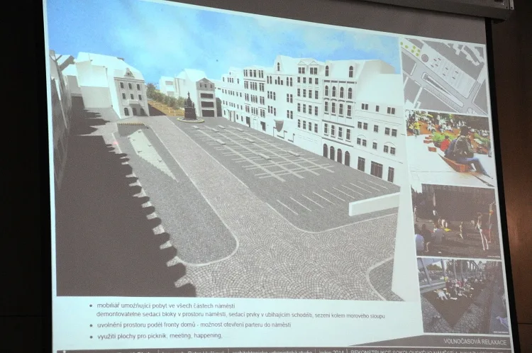 Pondělní debata o podobě Sokolovského náměstí. Foto: Jan Král