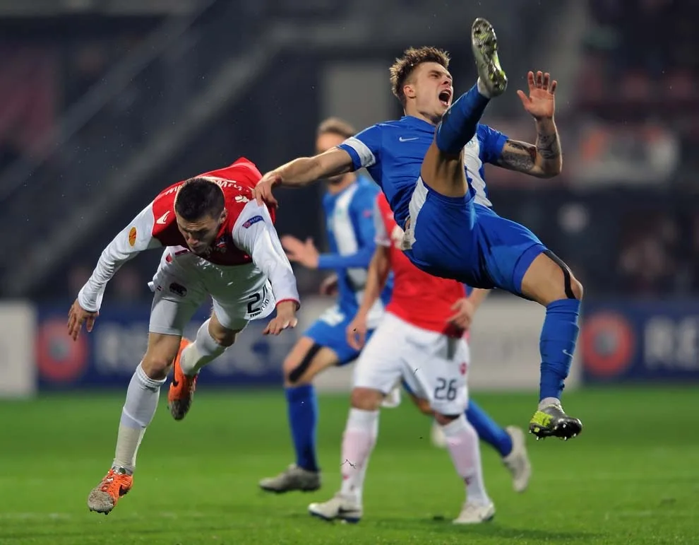 Evgen Budnik vstřelil gól a celý zápas se rval. Foto: Jaroslav Appeltauer