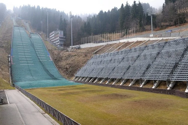 Skokanský areál na Ještědu přivítá mistrovství sportovních dřevorubců. Foto: Jan Král