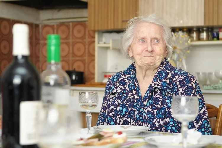 Úctyhodné životní jubileum 104 let oslavila ve středu 12. března Marie Blažková z Liberce. Foto: Jan Král