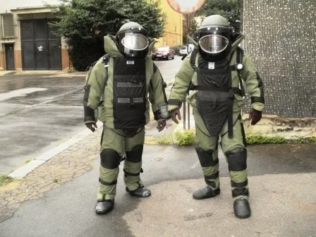 Pyrotechnik. Foto: Policie ČR