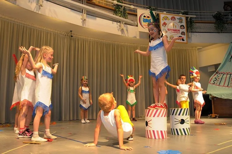 Nejmenší tanečníci a zpěváci mají za sebou životní premiéru. Foto: Jan Král