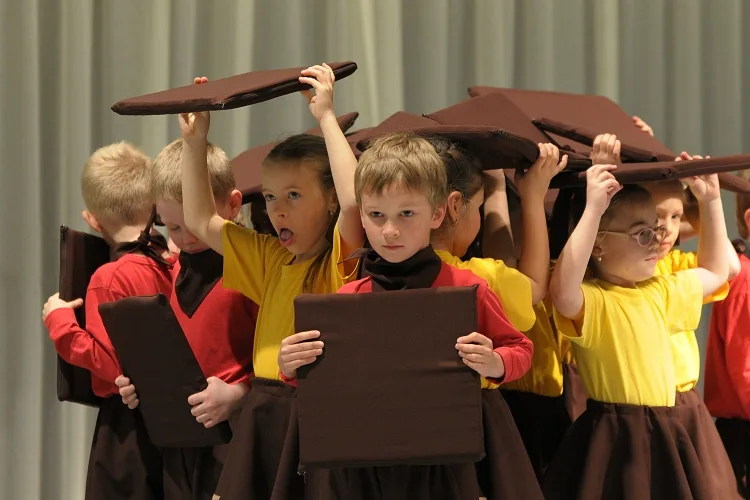 Nejmenší tanečníci a zpěváci mají za sebou životní premiéru. Foto: Jan Král