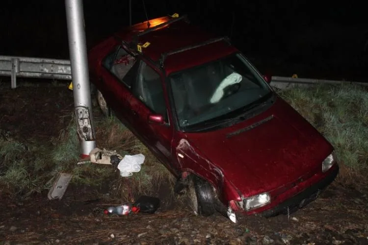 Opilý řidič od nehody utekl. Foto: Policie ČR