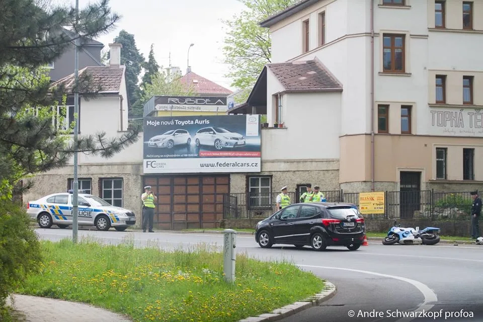 Policejní honička skončila u dopravního hřiště. Foto: André Philippe Schwarzkopf