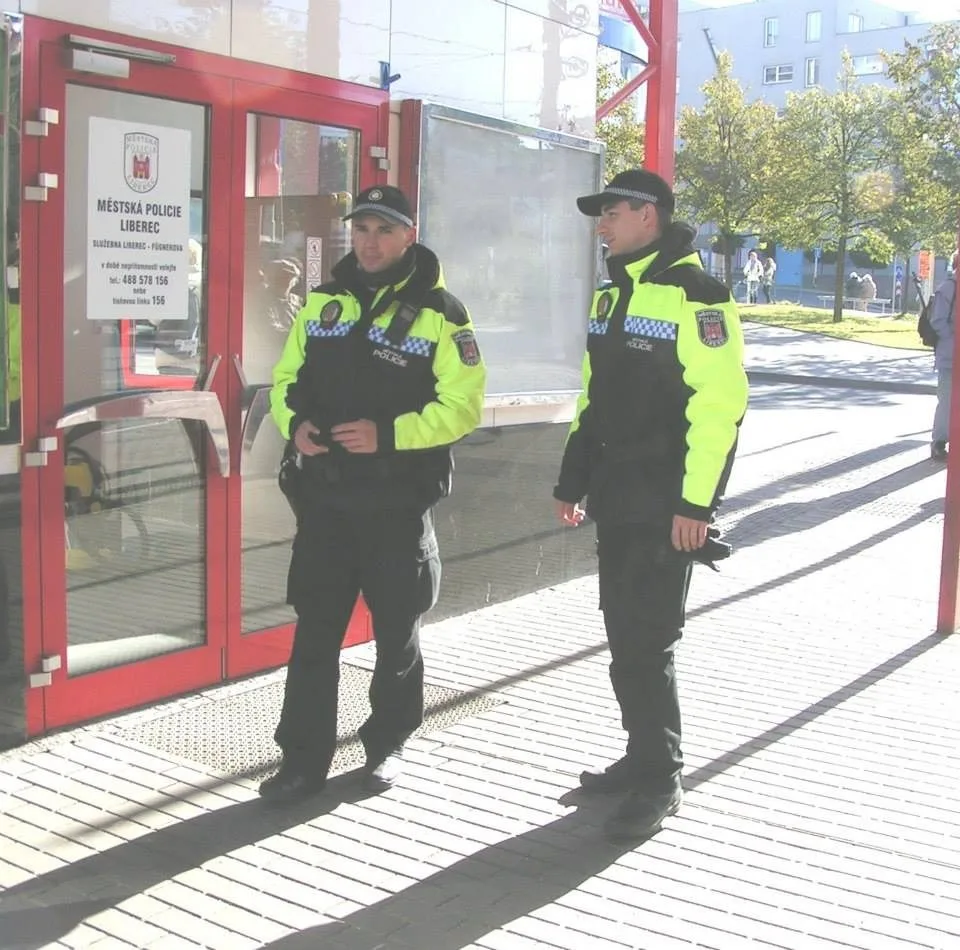 Liberečtí strážníci. Ilustrační foto: MP Liberec