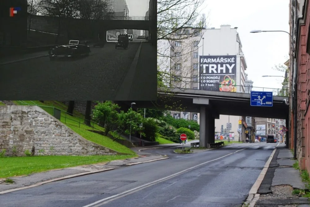 Sokolská ulice ve filmu a ve skutečnosti