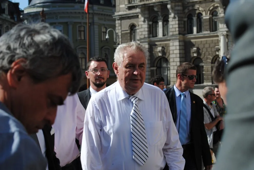 Miloš Zeman. Foto: Michael Daněk