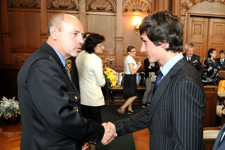 Zachránce Jiří Brázda. Foto: Jan Král
