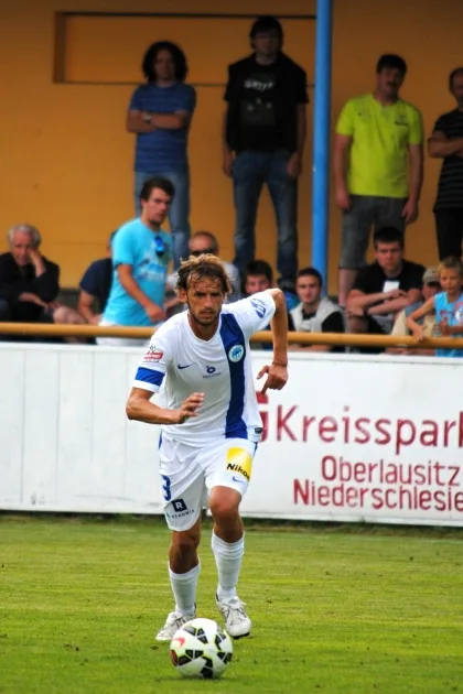 Marek Jarolím při zápase s Brondby Kodaň