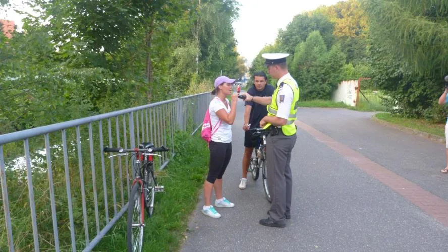 Policie zkontrolovala bezmála 150 cyklistů. Foto: Policie ČR