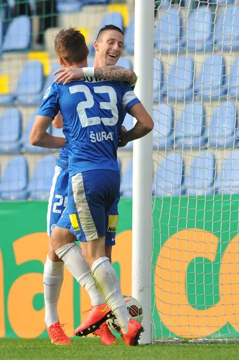Bude se radovat Slovan i s Plzní? Foto: fcslovanliberec.cz
