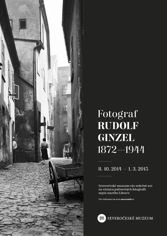Plakát k výstavě fotografií. Foto: Severočeské muzeum Liberec