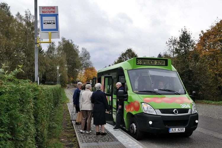Ke krematoriu už jezdí linka MHD. Poprvé v historii.Foto: Jan Vrabec