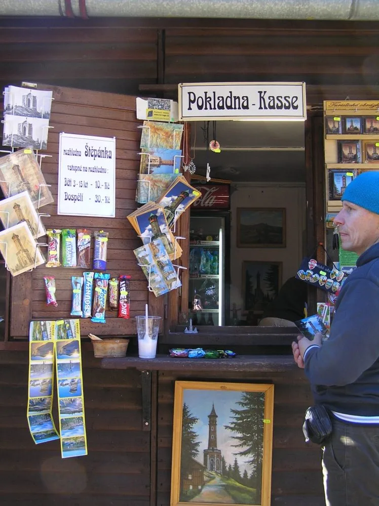 Pokladna.