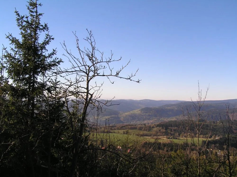 Rozhled od Štěpánky.